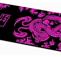 Mousepad Gamer Antiderrapante 80x30cm Jogos Dragão Chinês