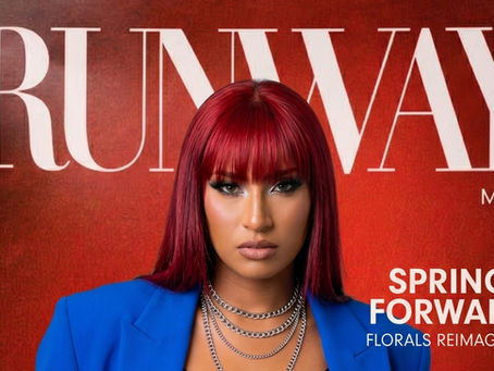 capa da revista runway