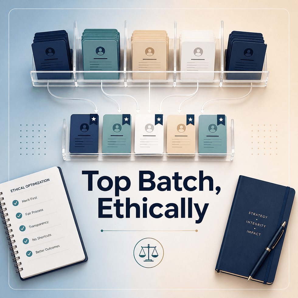 Batch Shuffle Tactics: Get Into the Top Batch Ethically