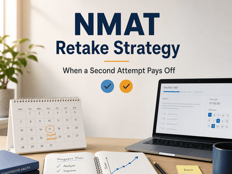 NMAT Retake Strategy: When a Second Attempt Pays Off