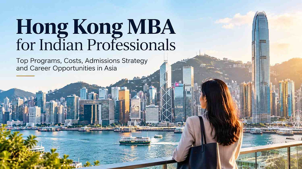 MBA in Hong Kong