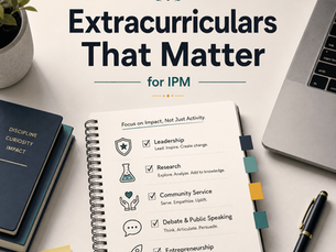 Extracurriculars That Matter for IPM (Not Filler)