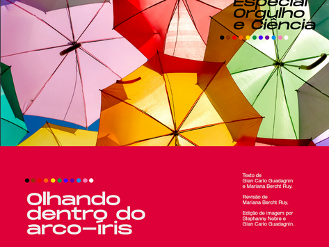 Olhando dentro do arco-íris.