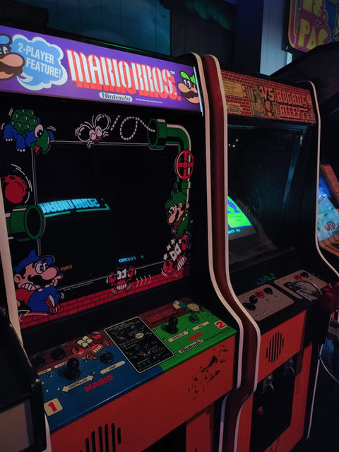 mario bros arcade game 