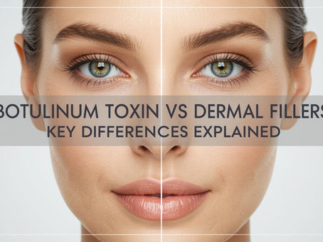 Botulinum Toxin vs. Dermal Fillers: Key Differences Explained