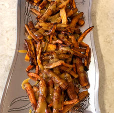 Roast Carrots with Tahini sauce