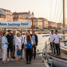 Lisbon sailing tour marina