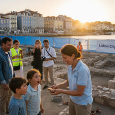 Lisbon archaeology ancient
