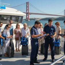 Lisbon boat inspection