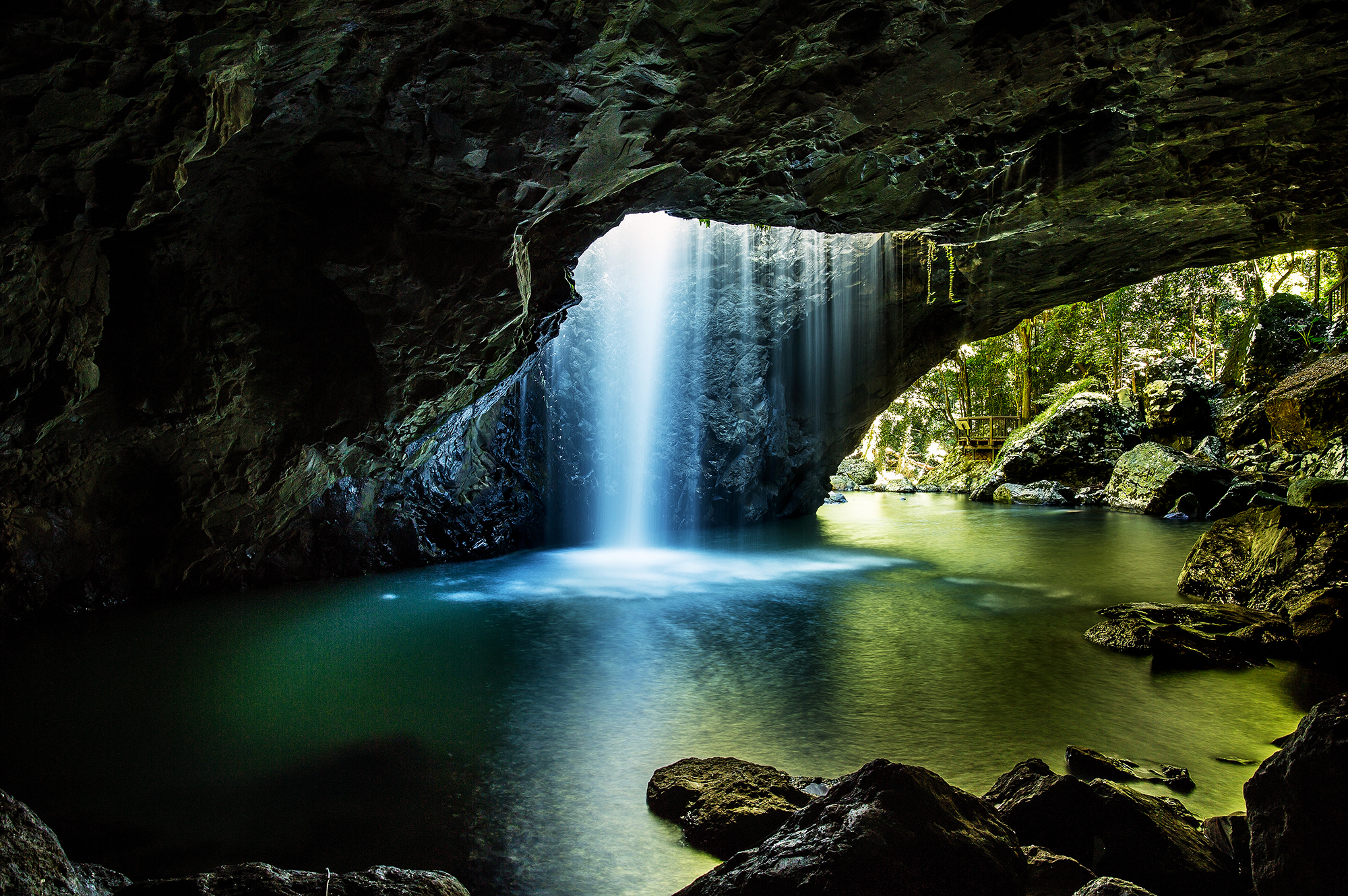 Natural Bridge Falls