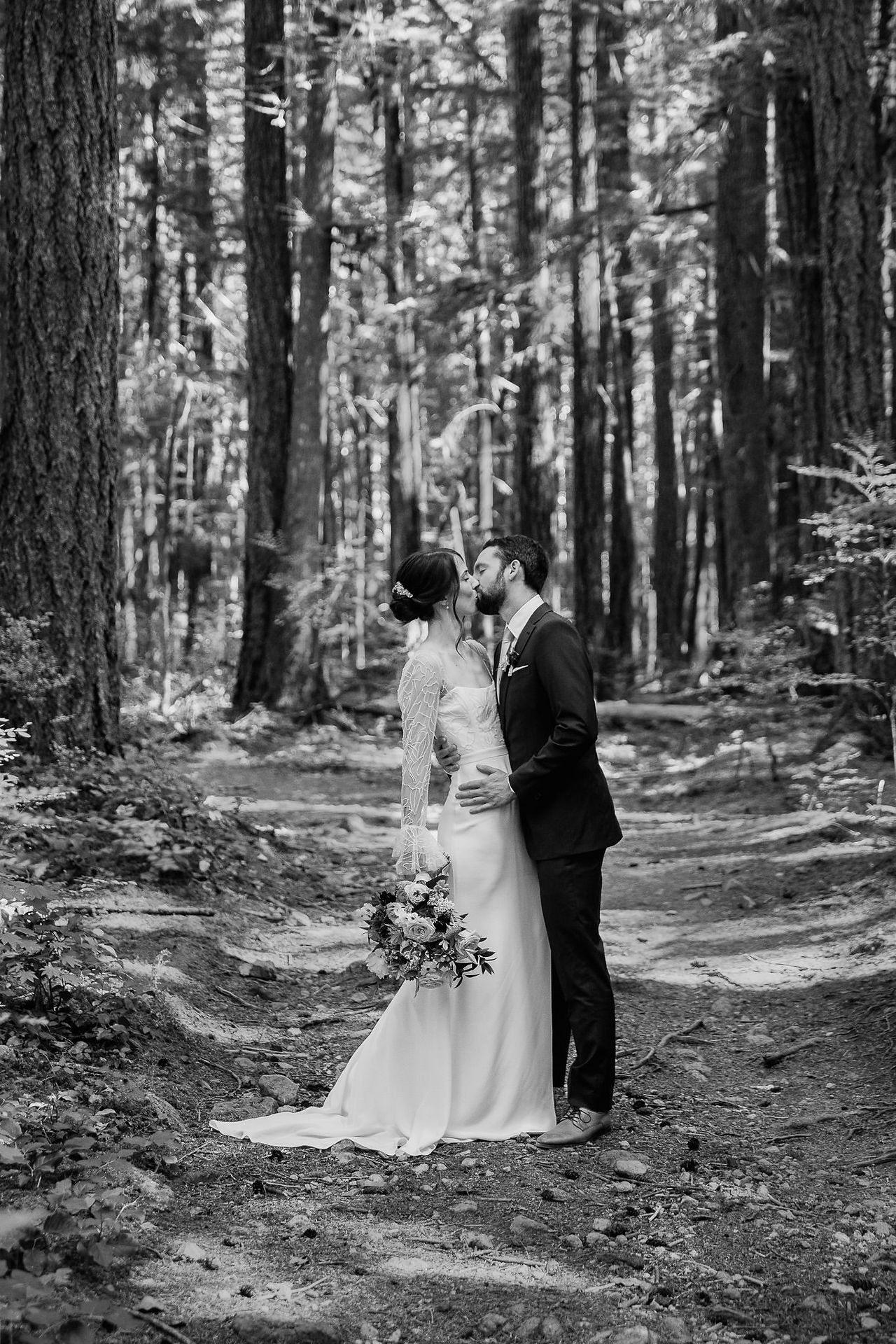 Squamish British Columbia Forest Wedding Photographer