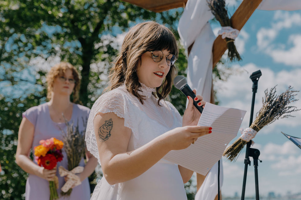Toronto Island wedding at Algonquin Island Association