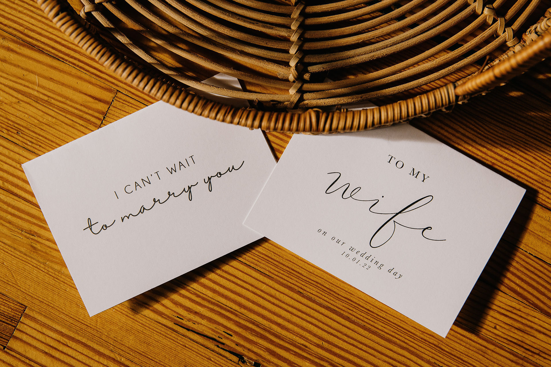 husband and wife cards