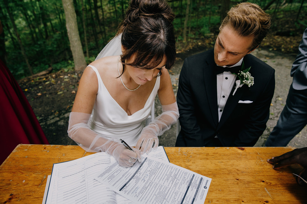 Wedding at Kortright Centre for Conservation