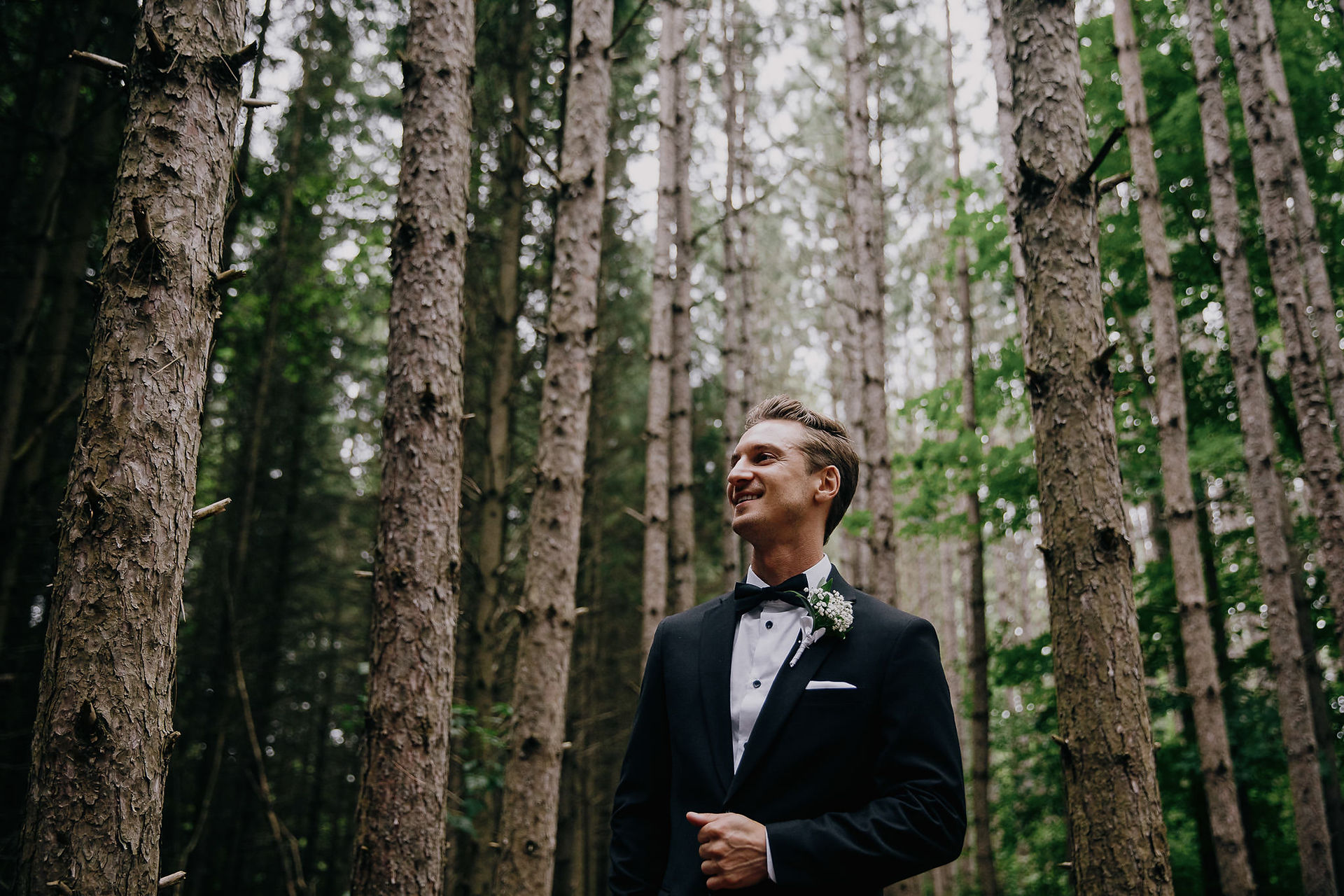 Toronto forest wedding