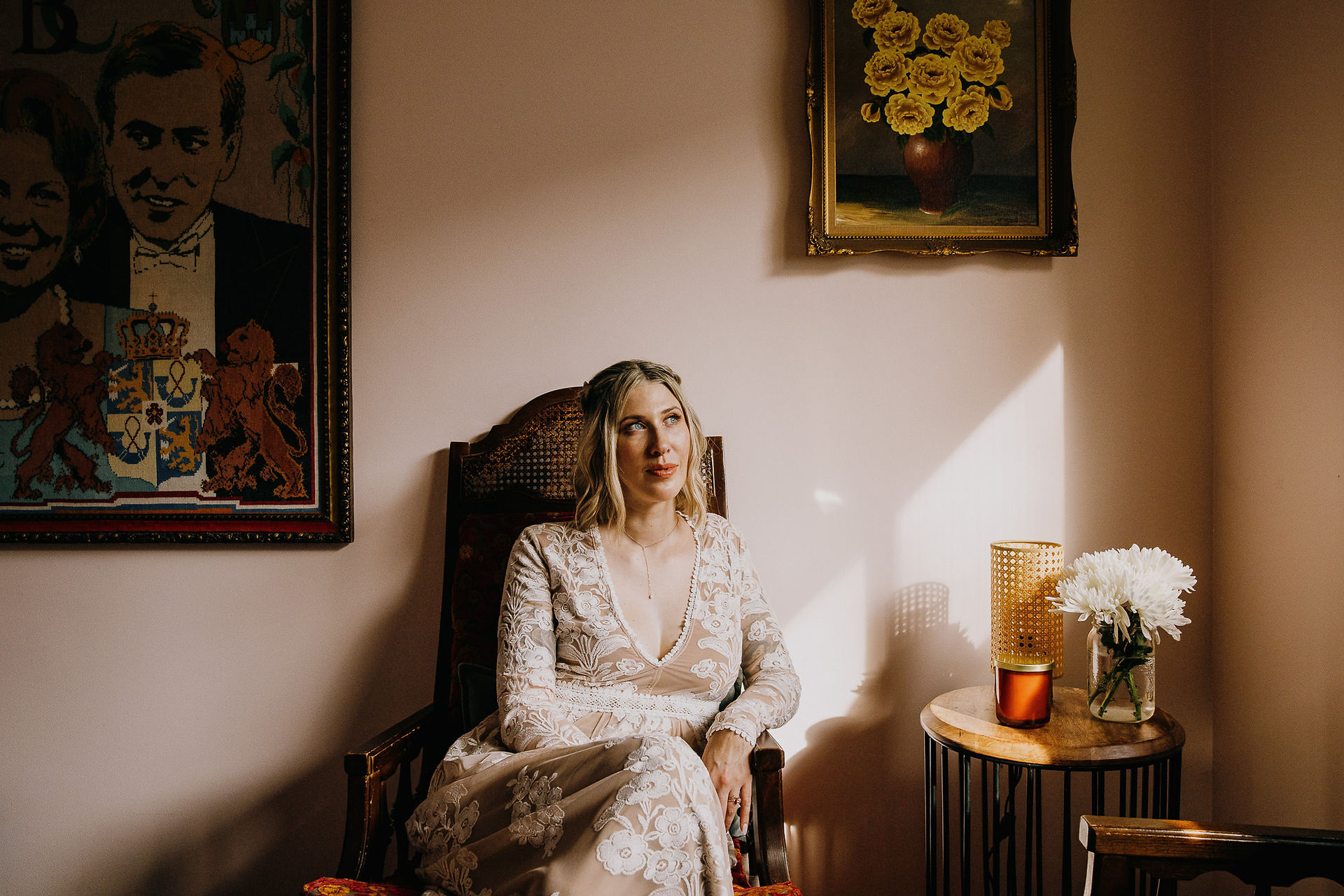 editorial bridal wedding portrait by Toronto photographer Christine Love Hewitt