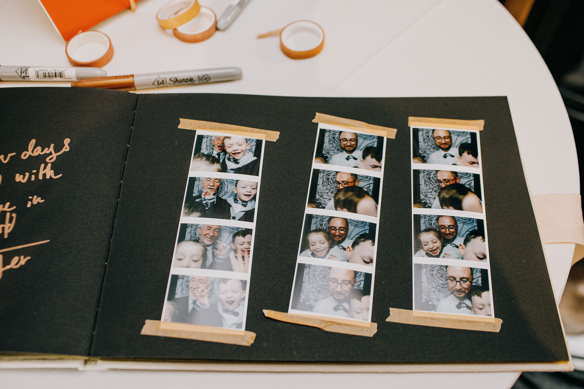 photo booth at wedding in Toronto ontario