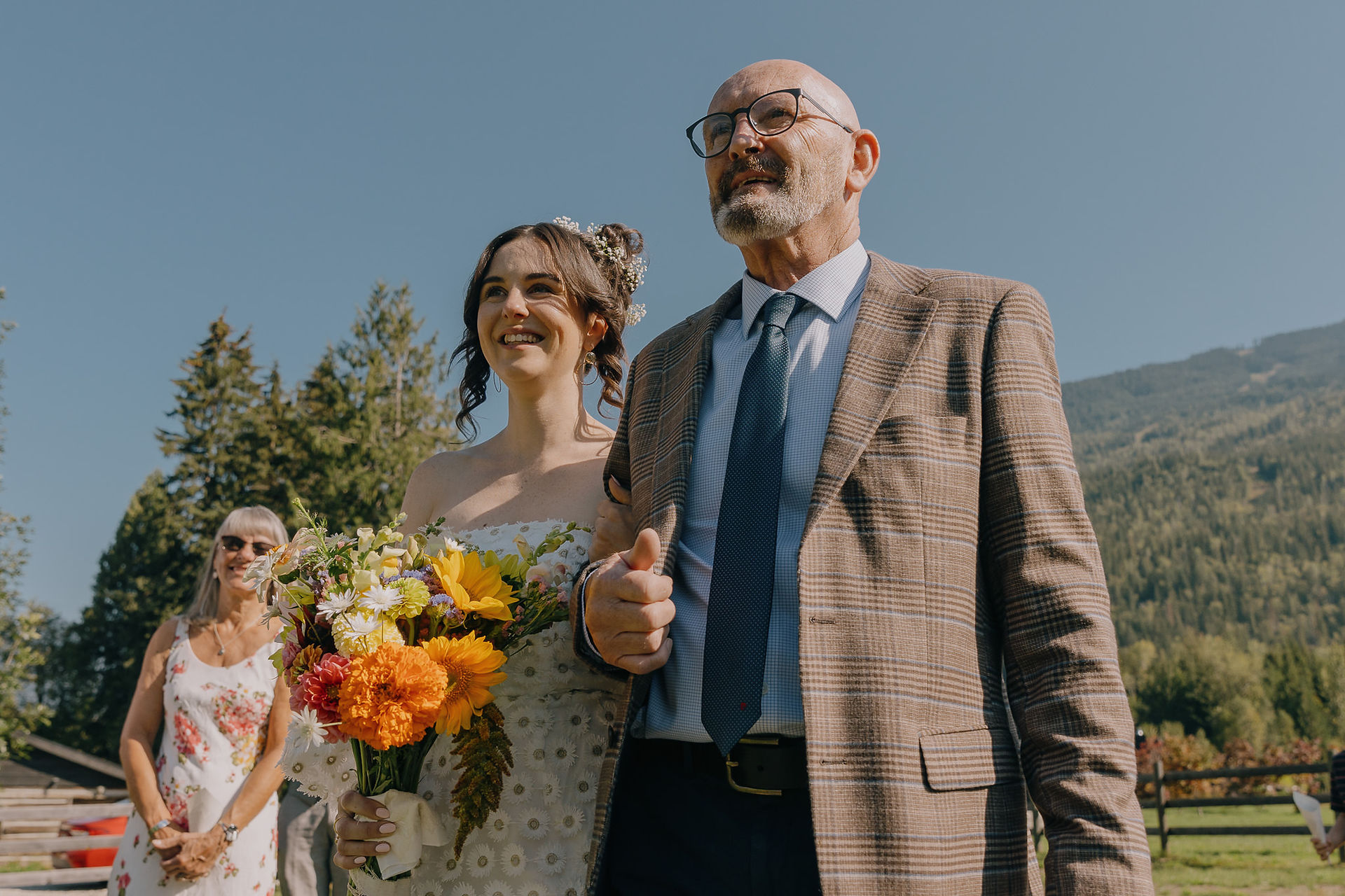wedding at Tammen Mokki Black Barn Revelstoke British Columbia