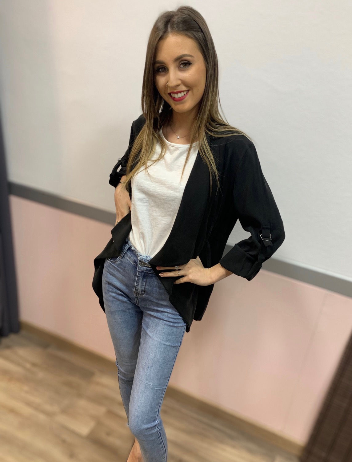 Chaqueta manga ajustable