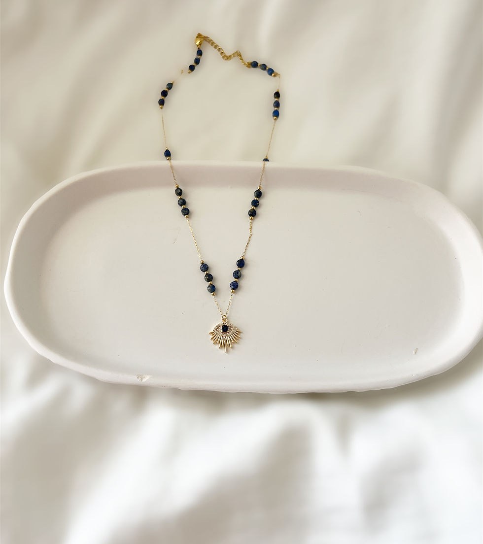 Miniature : Collier EYES BLUE