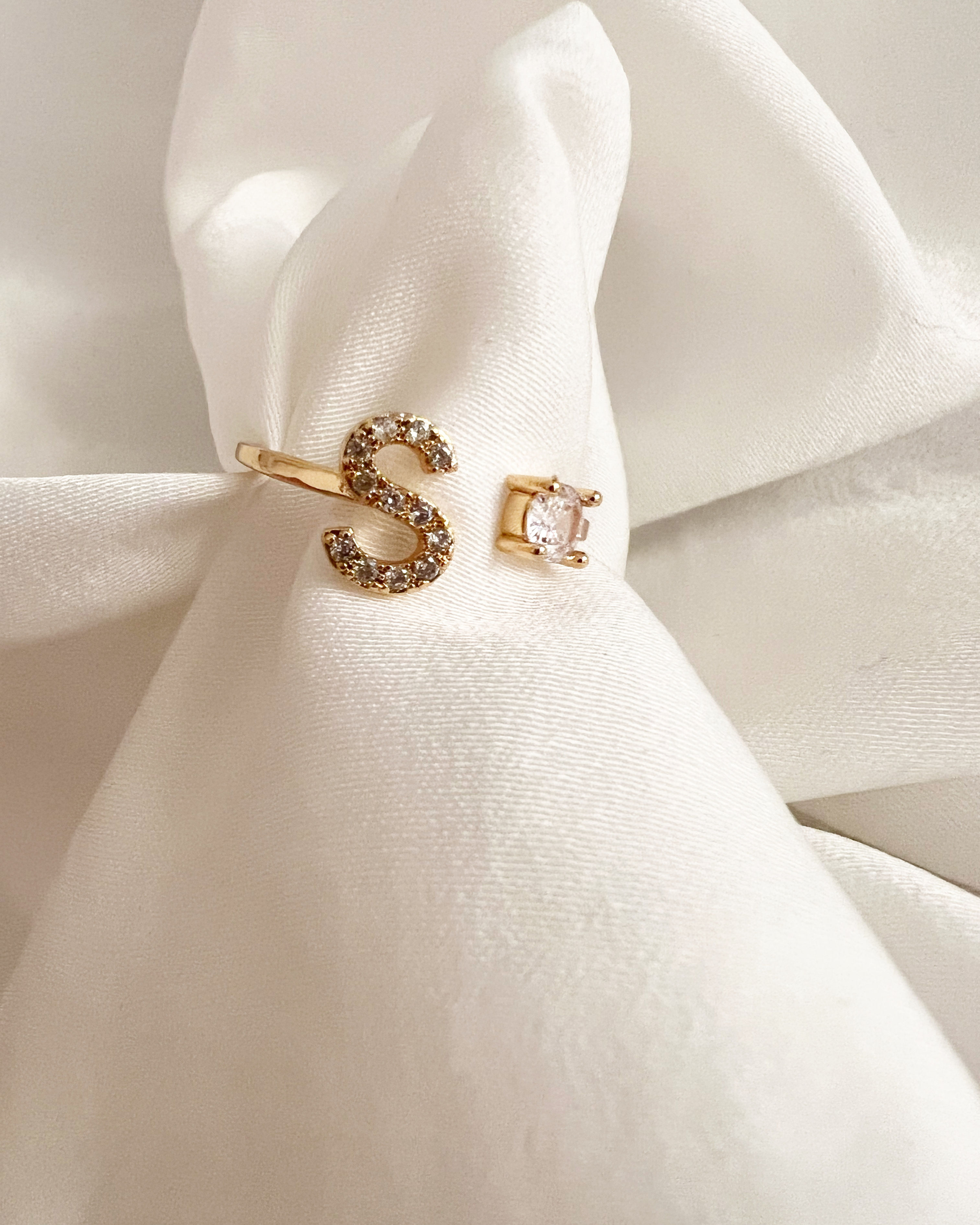 Bague INITIALE S