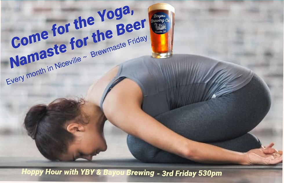 Brewmaste ~ Friday Hoppy Hour Yoga