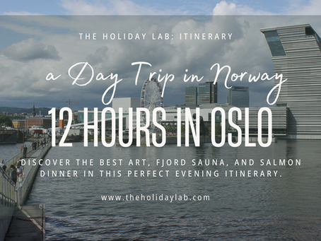 Central Oslo One Day Itinerary