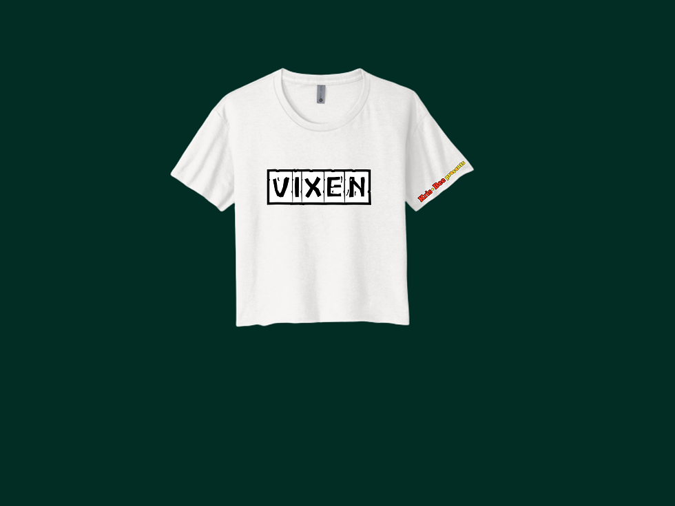 Thumbnail: Vixen White Crop Top Front View