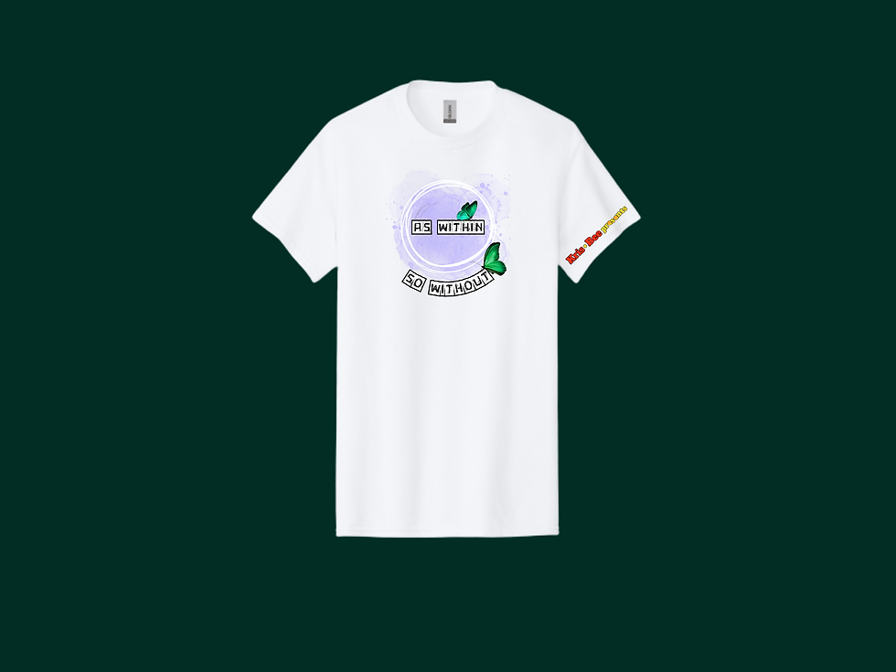 Thumbnail: As Within, So Without White T-Shirt Front View