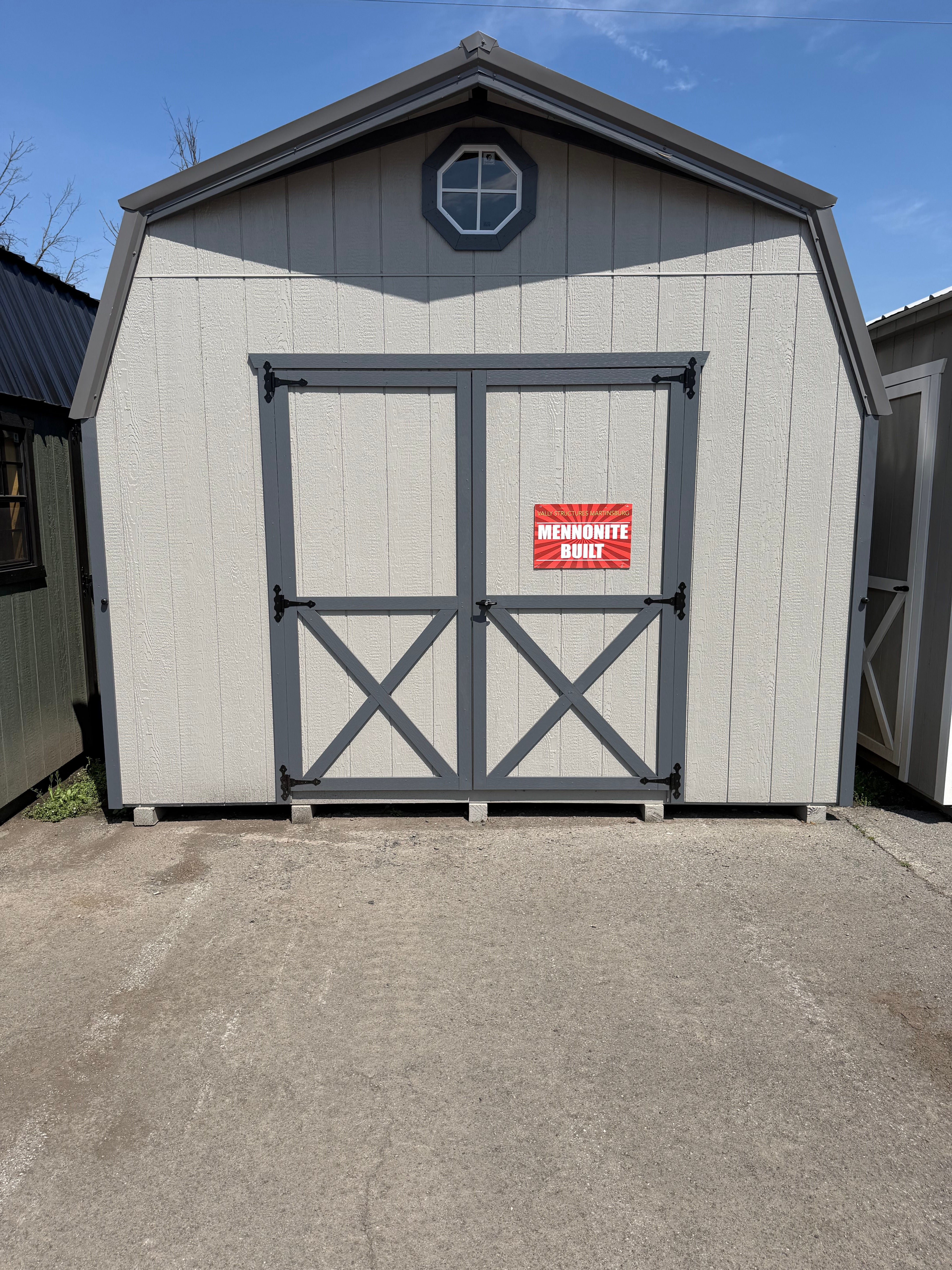 12x16 High Side Barn