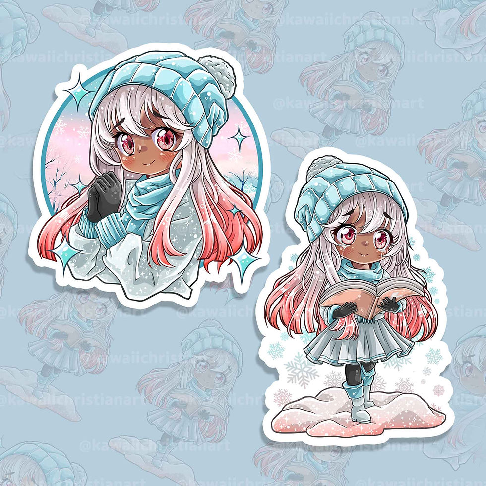 Thumbnail: Isaiah 1:18 - Individual Anime Stickers