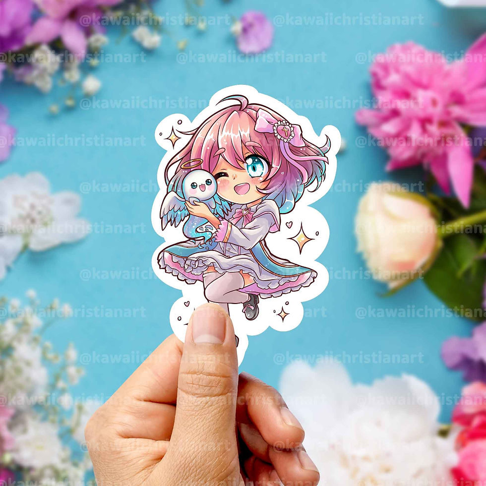Thumbnail: John 14:26 - Individual Anime Stickers