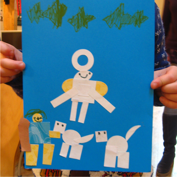 Thumbnail: Collage shapes