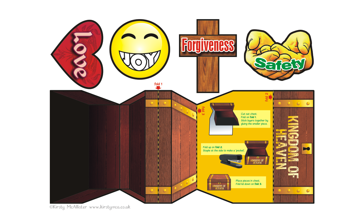 Teaching aid - cut out and assemble