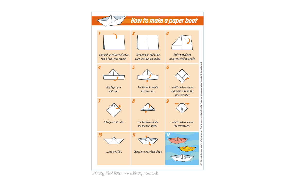 Paper boat