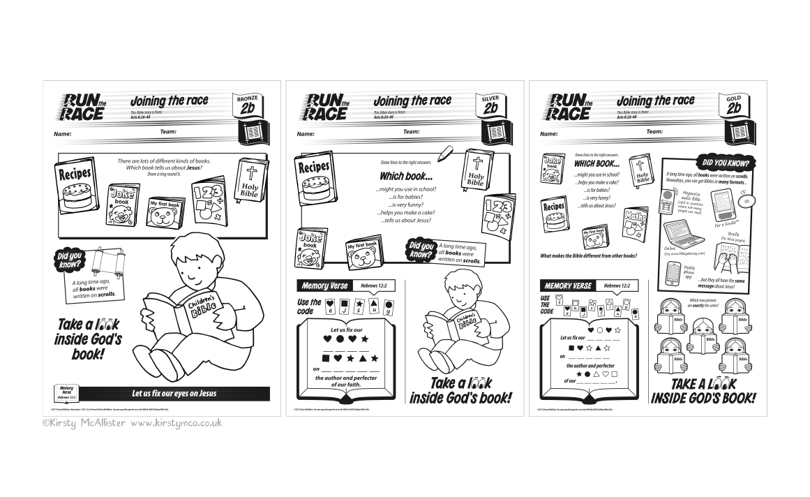 Worksheets: 4s-5s, 5s-7s, 8s-11s
