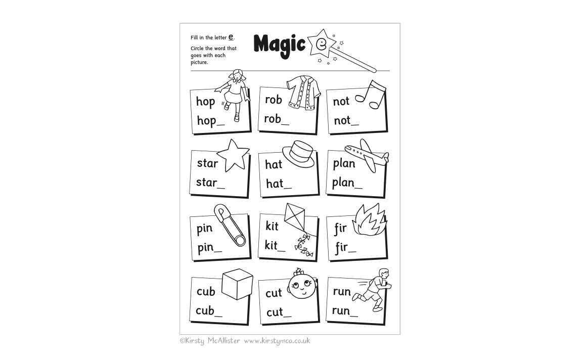 Magic e