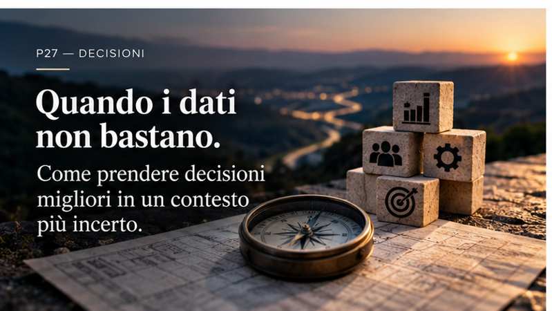 Decisioni aziendali e rischio: dal caro energia alla verifica delle alternative