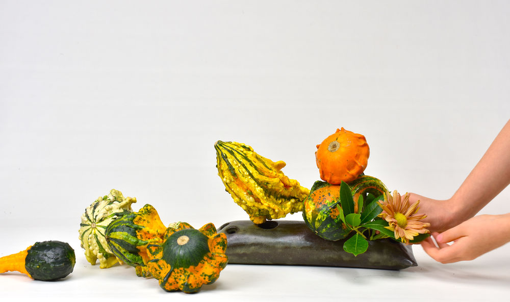 Halloween Ikebana for Children