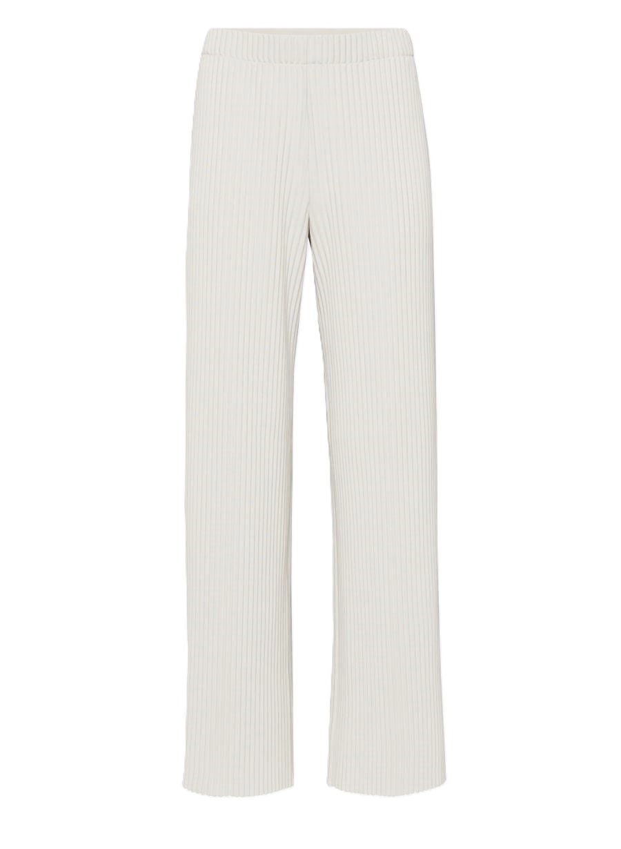 Skilled Trousers 高腰直筒鬆緊帶式壓褶闊腿長褲 商品圖