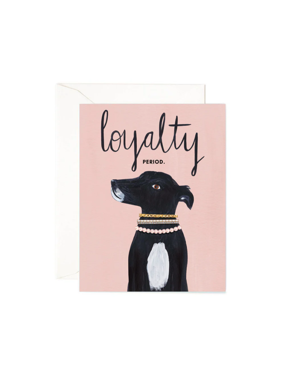 Girl w/Knife Greeting Cards - Loyalty Period. 美國文具品牌節日卡片 賀卡