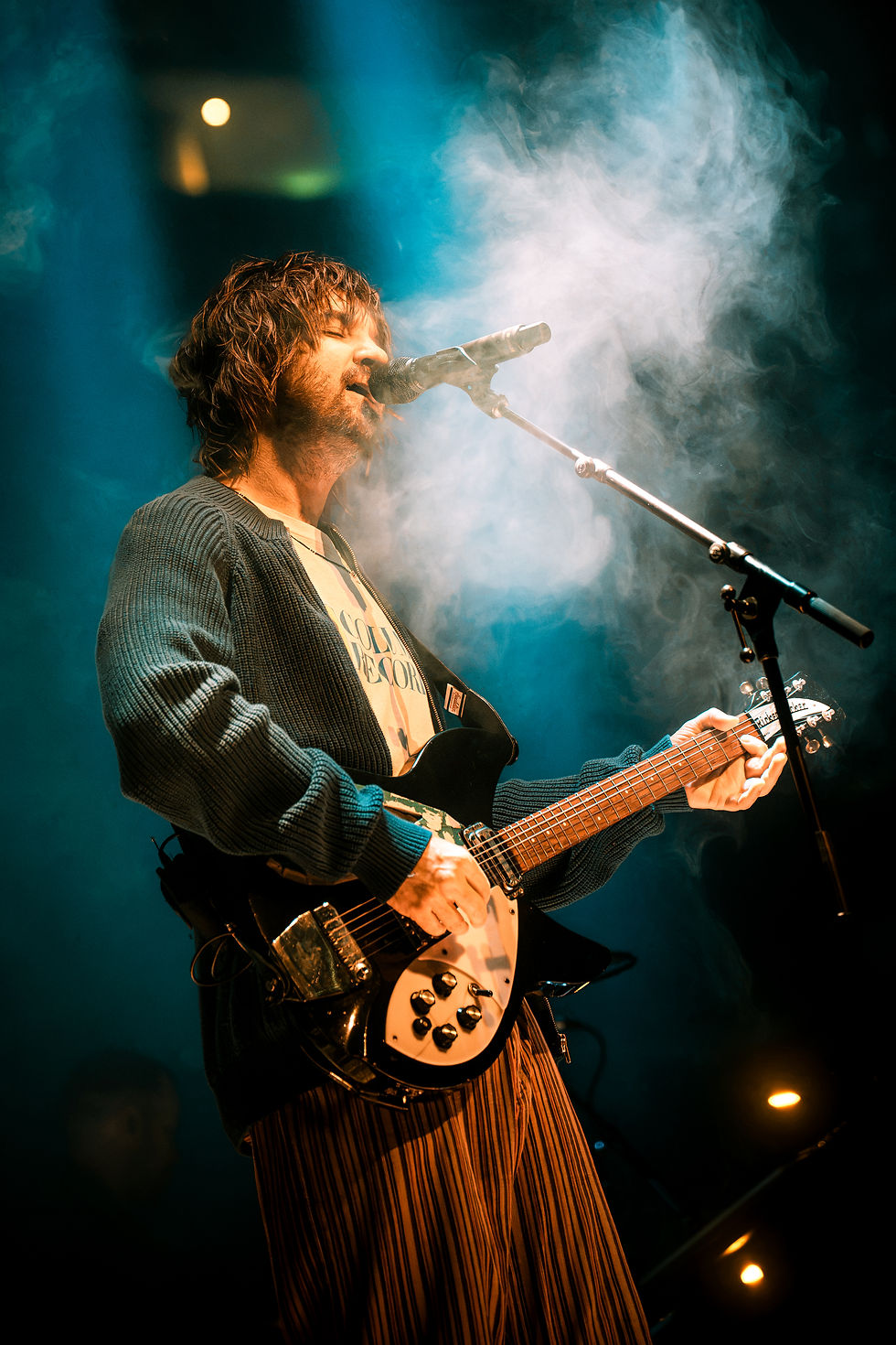 Tame Impala performing two sold-out State Farm Arena shows (Photo by Mikey Smith)