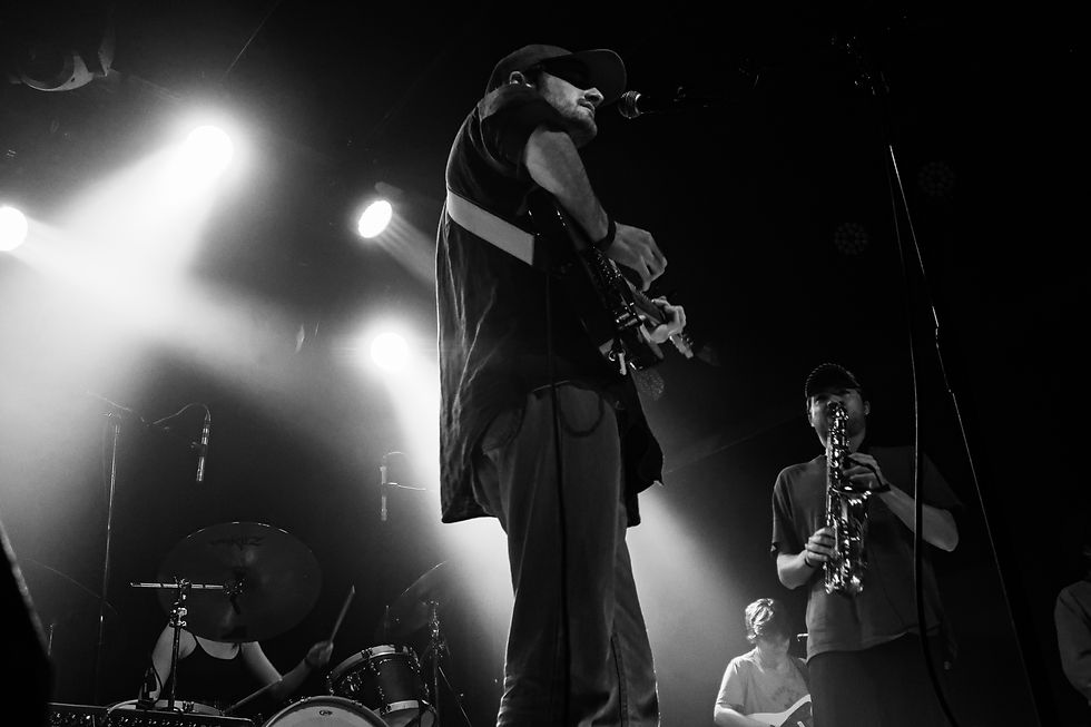 Racing Mount Pleasant performing at Terminal West in ATL (Photo by Magali Rivera)