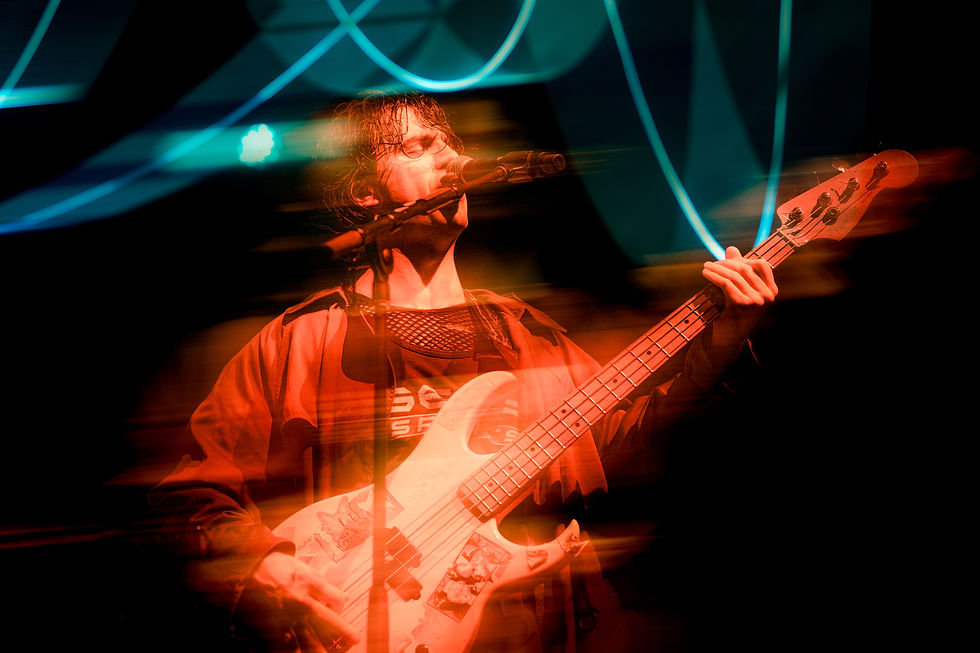 Machine Girl performing tracks from PsychoWarrior: MG Ultra X in ATL (Photo by Mikey Smith)
