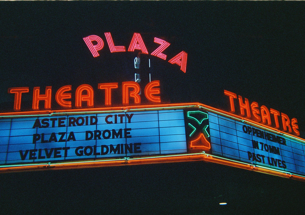 Plazadrome's Velvet Goldmine screening in 2023 (Photo by Syd Stanley)