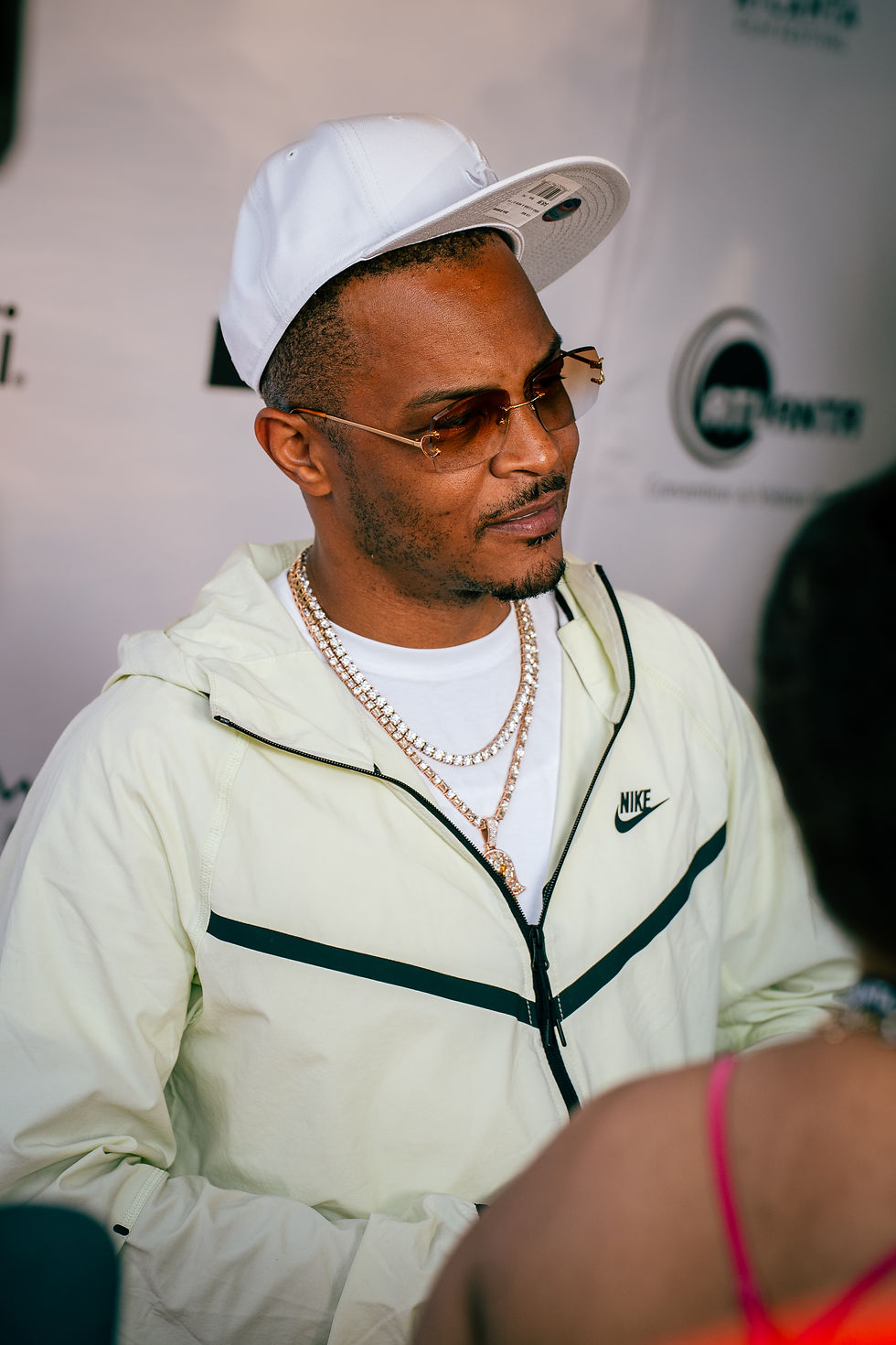 Tip "T.I." Harris at the ATLFF 50 Red Carpet (Photo by Mikey Smith)