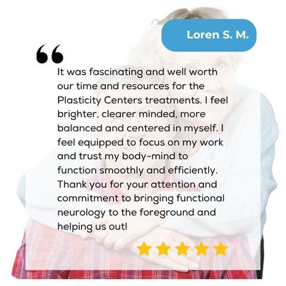 Loren S. M. review: "Plasticity Centers treatments; brighter, clearer, more balanced"