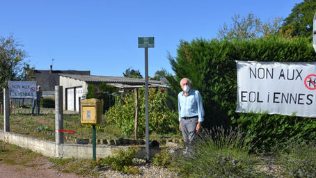 Les éoliennes de Brives-Thizay divisent les habitants du village