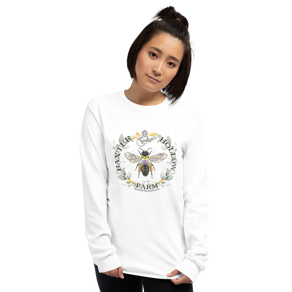 Thumbnail: Baxter Hollow Farm Logo 100% Cotton Long Sleeve Shirt
