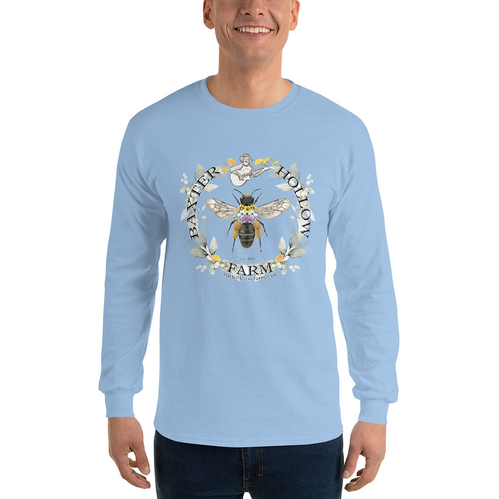Thumbnail: Baxter Hollow Farm Logo 100% Cotton Long Sleeve Shirt